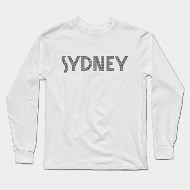 Sydney Long Sleeve T-Shirt by MrKovach